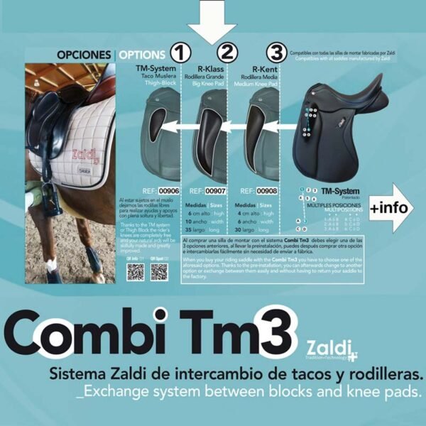 RODILLERA OPCIÓN SILLA ZALDI TM RODILLERA GRANDE