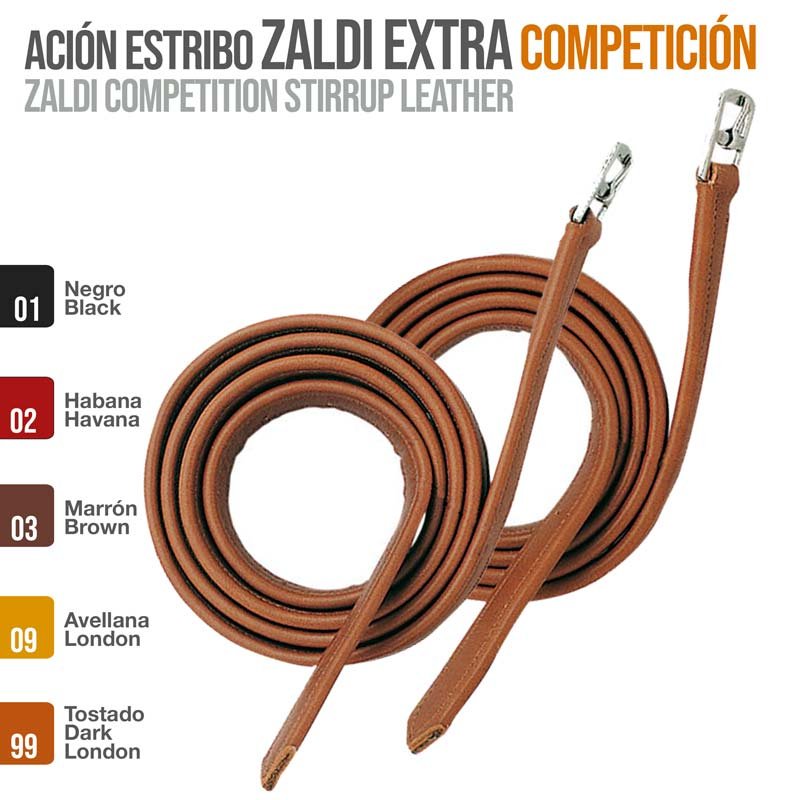 ACIÓN ESTRIBO ZALDI EXTRA COMPETICIÓN