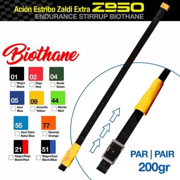 ACIÓN ESTRIBO ZALDI EXTRA Z950 BIOTANE