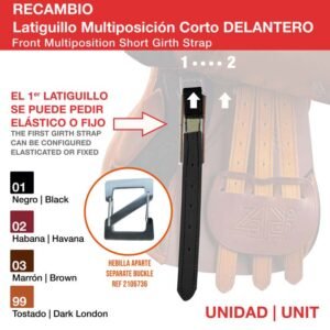 LATIGUILLO MULTIPOSICIÓN CORTO DELANTERO UNIDAD