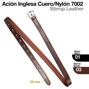 ACIÓN INGLESA CUERO/NYLON 7002