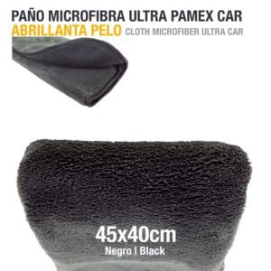 PAÑO MICROFIBRA ULTRA PAMEX CAR 45X40CM ABRILLANTA PELO