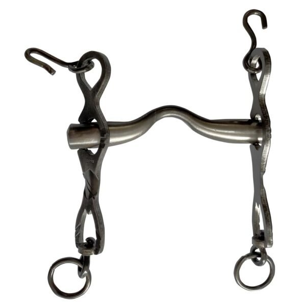 BOCADO PORTUGUÉS INOX ENVEJECIDO nº7 12.5cm