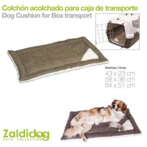 PERRO COLCHÓN PARA CAJA TRANSPORTE