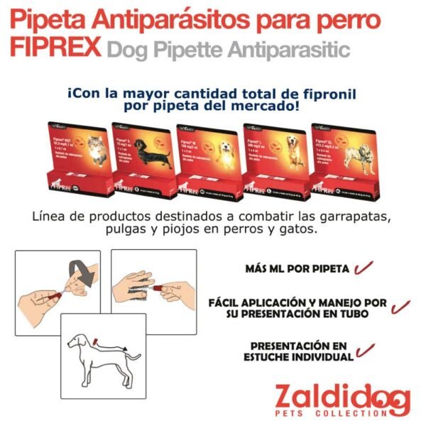 PERRO PIPETA ANTIPARÁSITOS FIPREX