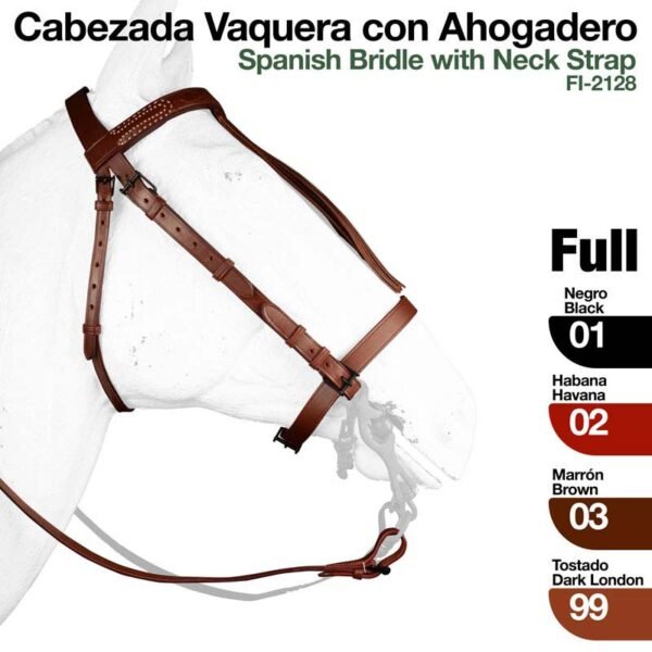 CABEZADA VAQUERA CON AHOGADERO 2128