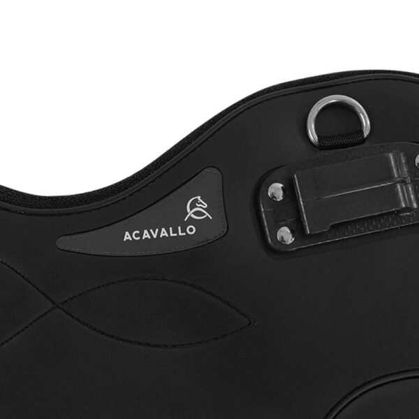 CINCHA PROTECTORA SALTO CORTA ACAVALLO AC563 NEGRO - Imagen 2