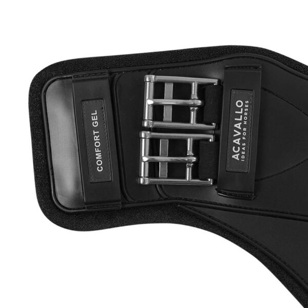 CINCHA PROTECTORA SALTO CORTA ACAVALLO AC563 NEGRO - Imagen 3