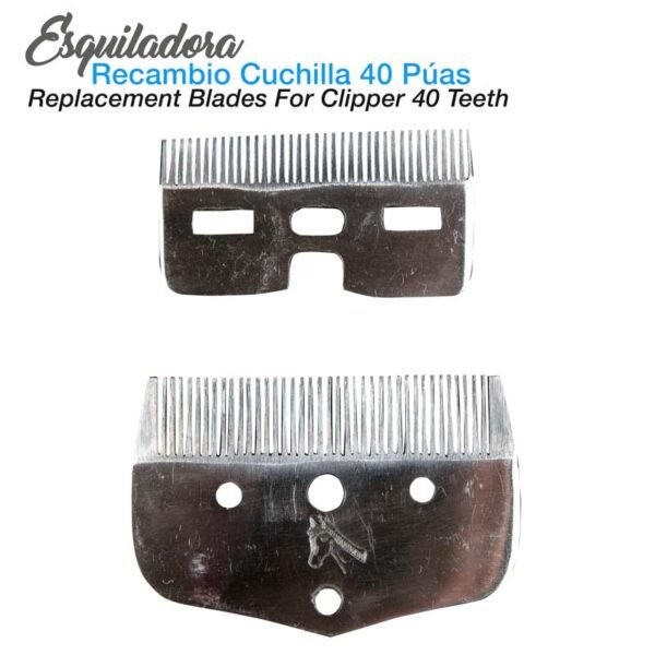 ESQUILADORA RECAMBIO CUCHILLA 40 PÚAS