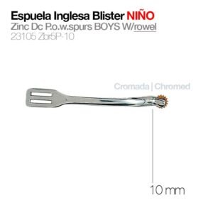 ESPUELA INGLESA BLISTER NIÑO 23105-ZBR5P-10
