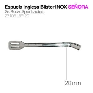 ESPUELA INGLESA BLISTER INOX SEÑORA 23105L5P-20