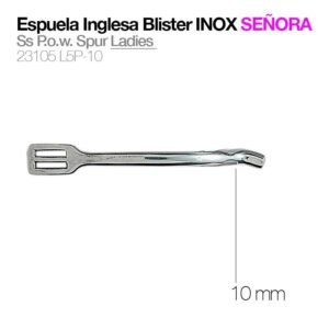ESPUELA INGLESA BLISTER INOX SEÑORA 23105L5P-10