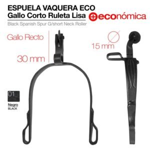ESPUELA VAQUERA ECO. GALLO CORTO RULETA LISA