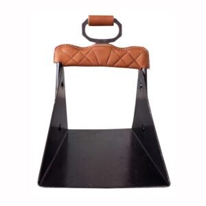 ESTRIBO VAQUERO ARÁBIGA FORRADO INOX 12x26