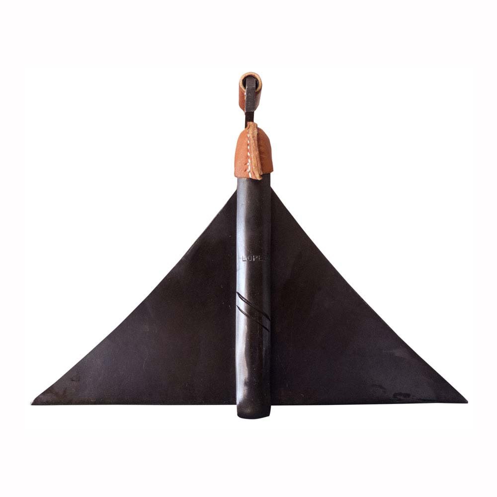 ESTRIBO VAQUERO ARÁBIGA FORRADO INOX 12x26 - Imagen 2