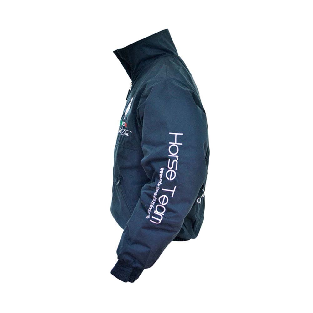 CHAQUETA CAZADORA SPORT BOMBER AZUL - Imagen 2