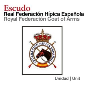 ESCUDO REAL FEDERACIÓN HÍPICA ESPAÑOLA