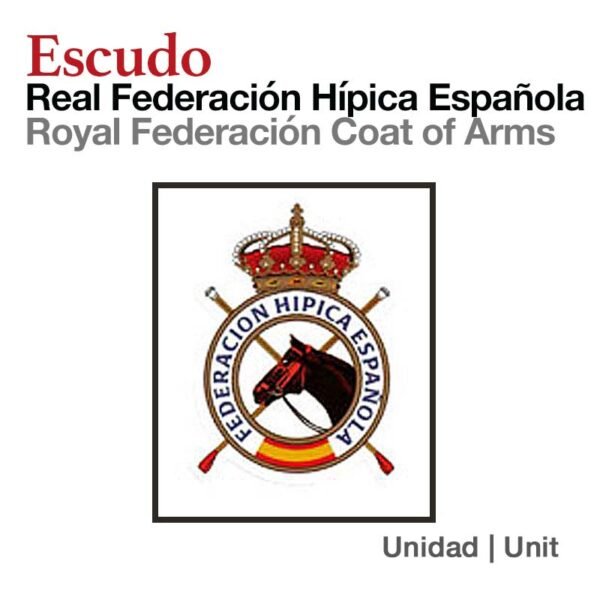 ESCUDO REAL FEDERACIÓN HÍPICA ESPAÑOLA