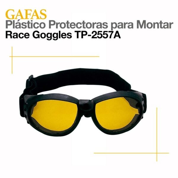 GAFAS PLÁSTICO PROTECTORAS PARA MONTAR TP-2557A