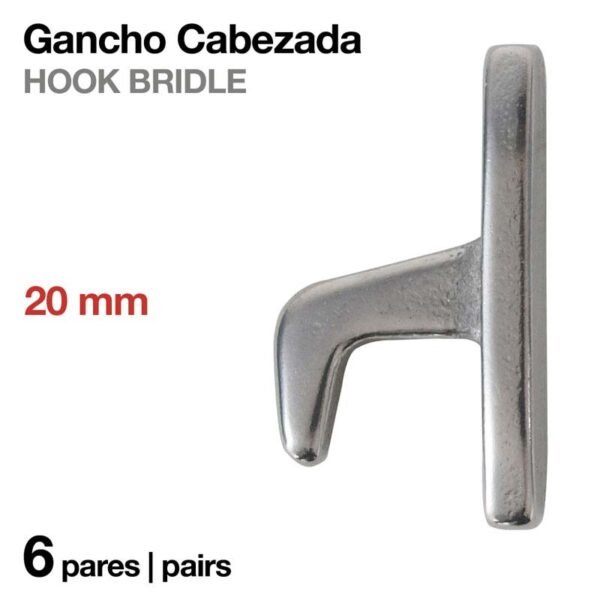 GANCHO CABEZADA 6 PARES