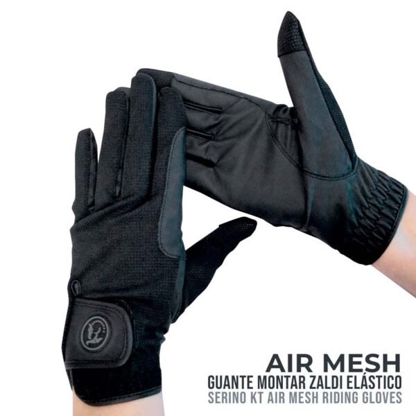 GUANTE MONTAR ZALDI ELÁSTICO AIR MESH