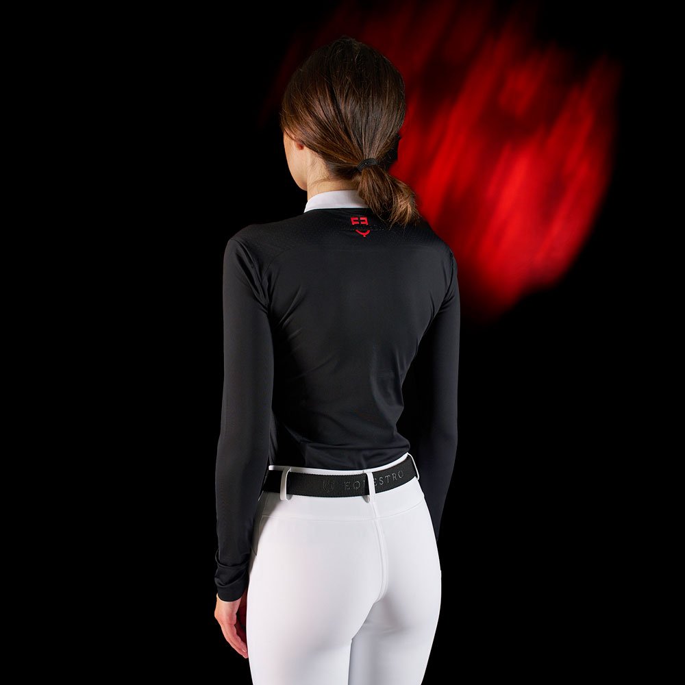 CAMISA EQUESTRO WOMEN´S RIDERTECH COMPETITION LS - Imagen 3