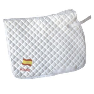 MANTILLA DOMA REAL FEDERACIÓN HÍPICA ESPAÑOLA BLANCO