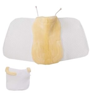 MANTILLA CON BORREGUILLO NATURAL