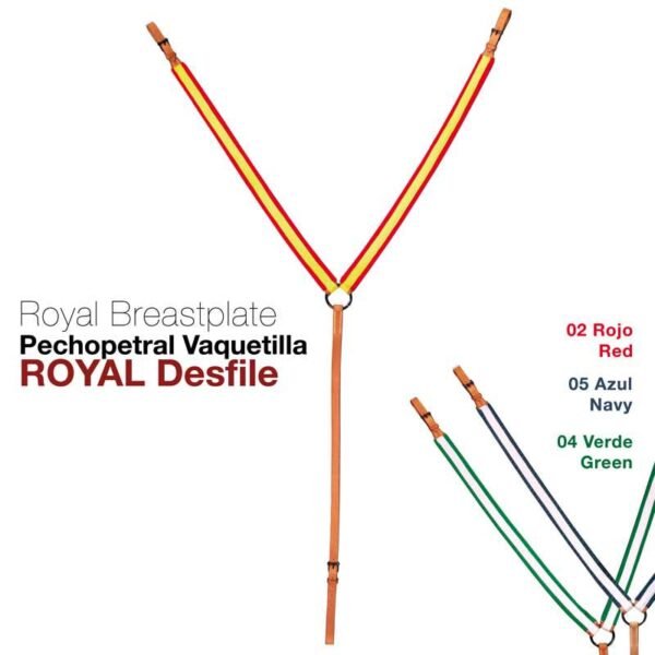 PECHOPETRAL VAQUETILLA ROYAL DESFILE