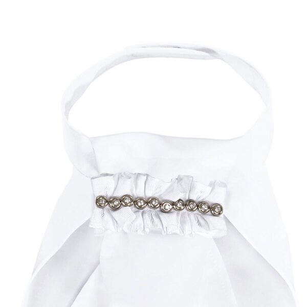 CORBATA PLASTRÓN PIKEUR 187000 342 010 BLANCO - Imagen 3