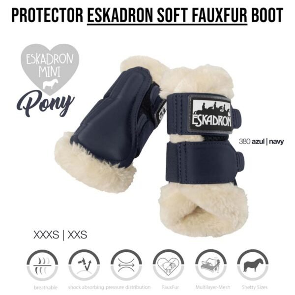 PROTECTOR ESKADRON PONY SOFT FAUXFUR 557000 662 380 AZUL