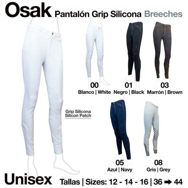 PANTALÓN GRIP SILICONA OSAK