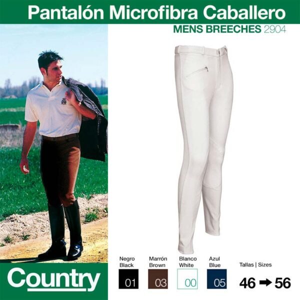 PANTALÓN MICROFIBRA COUNTRY CABALLERO