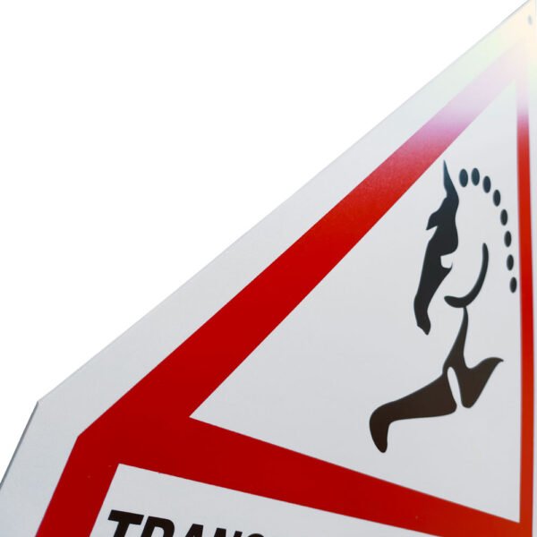PLACA AVISO TRANSPORTE ANIMALES VIVOS - Imagen 3