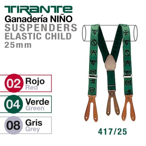 TIRANTE GANADERÍA NIÑO 417/25