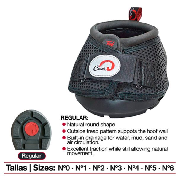 ZAPATO CABALLO TREK REGULAR PAR