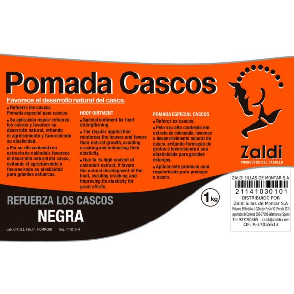 ZALDI POMADA ESPECIAL CASCOS