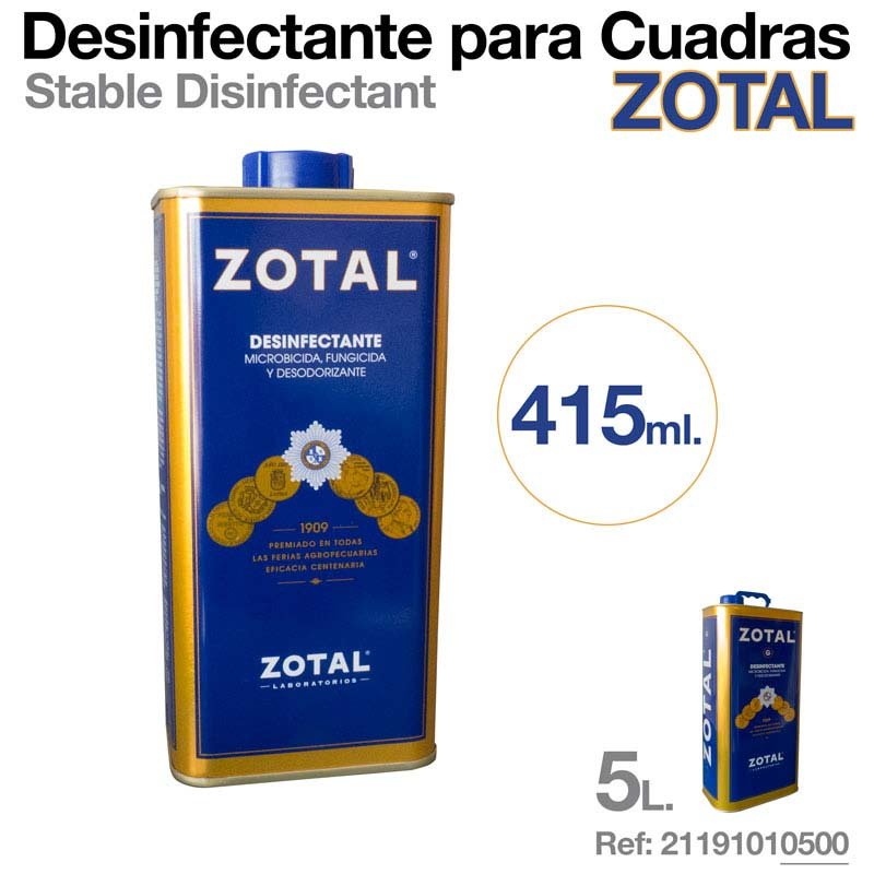 DESINFECTANTE PARA CUADRAS ZOTAL