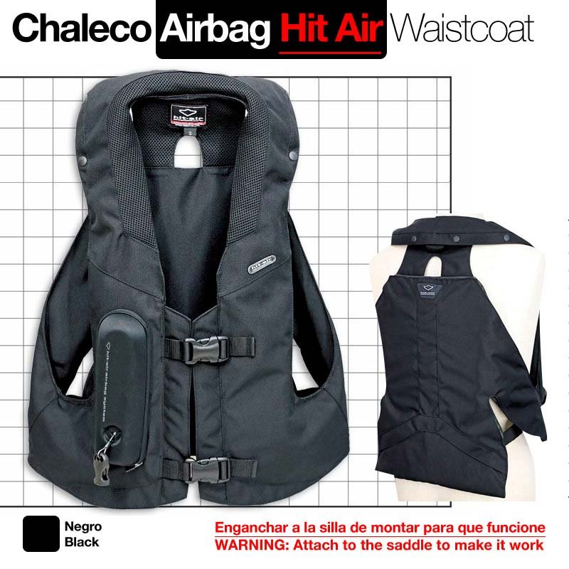 CHALECO AIRBAG. HIT AIR MLV2-H TALLA: S (2XS-S) NG.