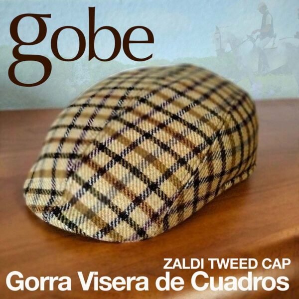 GORRA VISERA GOBE CUADROS