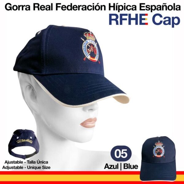 GORRA CAP REAL FEDERACIÓN HÍPICA ESPAÑOLA