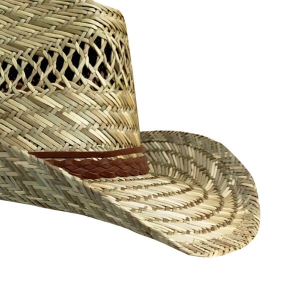 GORRO SOMBRERO PAJA COWBOY JUNQUILLO Nº223 AJUSTABLE - Imagen 2