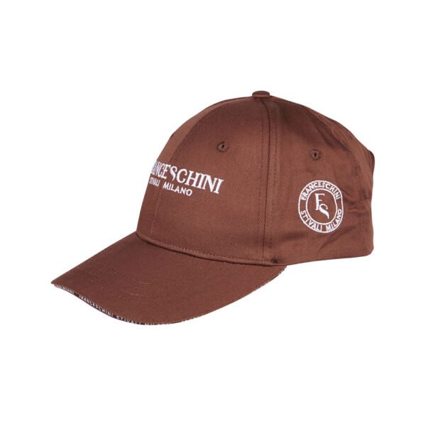 GORRA EQUESTRO FRANCESCHINI MARRÓN
