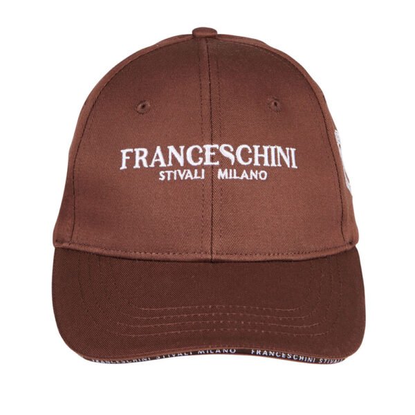 GORRA EQUESTRO FRANCESCHINI MARRÓN - Imagen 2