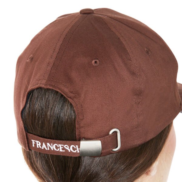 GORRA EQUESTRO FRANCESCHINI MARRÓN - Imagen 4
