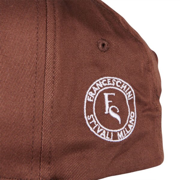 GORRA EQUESTRO FRANCESCHINI MARRÓN - Imagen 7