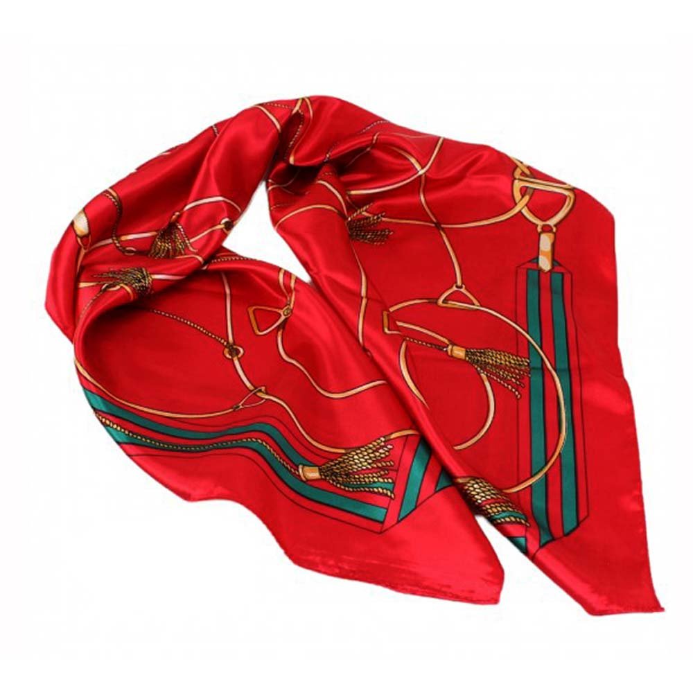 REGALO PAÑUELO MALUFA 90x90 600/807 ROJO