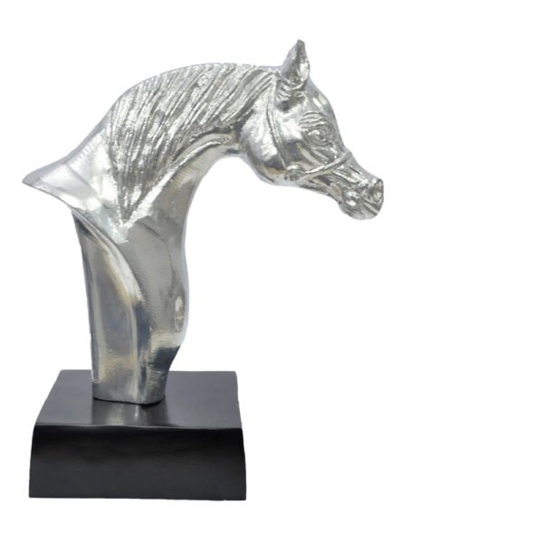 REGALO TROFEO CABEZA CABALLO CON BASE 27x15.5x32