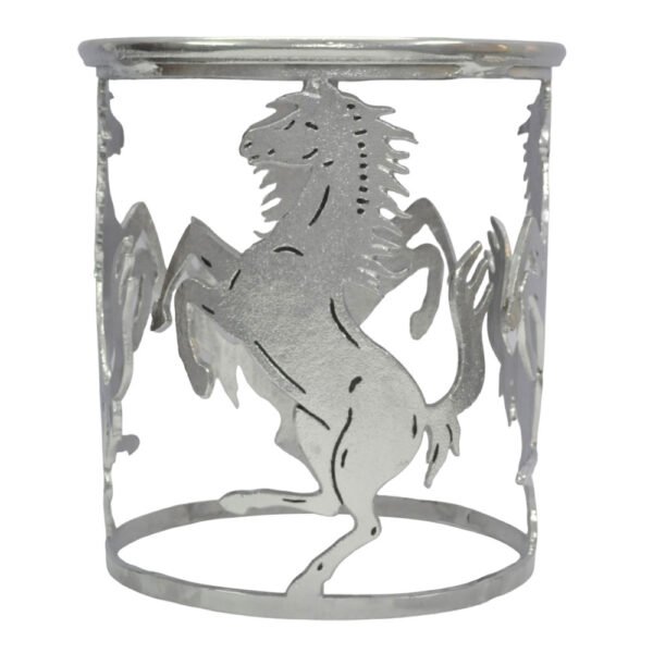 REGALO MESA AUXILIAR DECORACION CABALLOS 38x38x41
