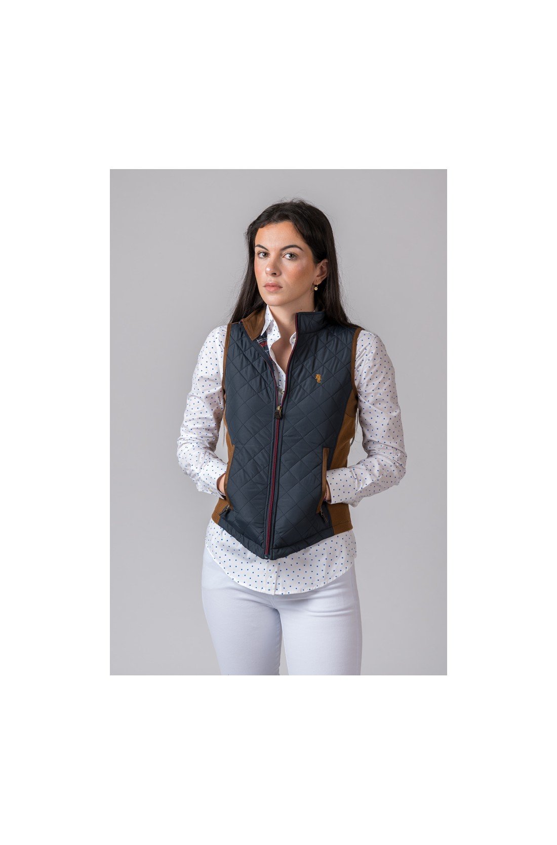 CHALECO ACEDERA AZUL MARINO